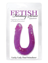 Pipedream Lucky Lady Dual Stimulator Realistic Dildo Double Ender